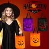 Halloween Festive Party Supplies Candy Boly Gllowing Pumpkin Ghitt Tote Bag Bag Festival Decora￧￣o Props