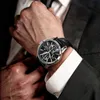 Montre MAURICE LACROIX série Ben Tao, chronographe à trois yeux, mode haut décontracté, luxe, cuir, cadeau, 261g, 2022