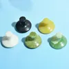 Outil de beauté pour le visage, champignon Gua Sha, véritable pierre de Jade naturelle, masseur Guasha pour soins du visage, grattoir, appareil de Massage de la peau des yeux et du cou