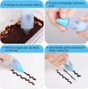 52pcs Cake Decorating Supplies cake draaitafel glazuur soepelere spatel spatsendeegtassen en pen glazuurgereedschap set keukengerei