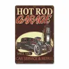 Classic Garage Poster Vintage Metal Painting Sign Car Service Tin Signs Retro Plaque racing posters Sexy Girl Tool Man Cave Shop Wall Art Decor 20x30cm