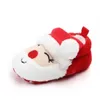 First Walkers Girls Boys Christmas 3d Cartoon Slipper Socks Shoes Prewalker Baby Kids Infant Boy Non-Slip Sock Warm Snowfield Booties