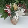 Decoratieve bloemen 55 cm kunstmatige boomtak wilg eucaly groen planten bruiloft decoratie bloem muur accessoires planta's kunstmatige