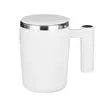 Mugs USB Automatic Self Stirring Magnetic Mug 304 Steel Smart Coffee Milk Mixer Stir Cup Thermal Blender Gift Water Bottle