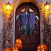 Décoration de fête 3 Pack Halloween Suspendu Squelette Fantôme Décoratio Effrayant Faucheuses pour Halloween Décor Extérieur Maison Hantée Crâne Fantôme Prop 220915