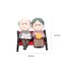 Festive Supplies 2Pcs Creative Decorative Couple Figurines Festival Home Ornaments Desktop Adornments