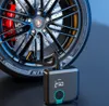 Nuova pompa d'aria per gonfiaggio elettronico, mini veicolo elettrico portatile con piccola micro pompa esterna per pneumatici digitali wireless per bicicletta/moto/palla