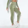 Frauen Leggings Frauen Leggings Waschen Yoga Hosen Sexy Bubble Butt Push Up Fitness Legging Hohe Taille Dünne Enge Mujer Gym nahtlose Legging 220914