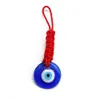Turcas de llaves de ojo malvado con suerte de encanto azul de los ojos de la cadena llave para hombres