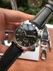Luksusowy zegarek Automatyczny ruch mężczyzn Jakość 316L Skórzany pasek ze stali nierdzewnej Rezerwa na rękę 44 mm Man 3eny