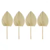 Decoratieve bloemen Palm Gedroogde bladeren Leaf Decoratie Tropisch decor Party NaturalSpears Wedding Tafel Fan Bloemboeket Pampasjungle stengel