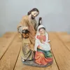 Décoration de fête Miniature Sainte Famille Statue Bébé Jésus Pour Noël Maison Bureau Cadeau Religieux