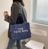 Дешевые кошельки за очистки 60% скидка Marc Tote Totes Bag Women Designer Bags Fashion All-Match Shopper Shoupper Plouds Canvas Sumbass 31/15/26 см.