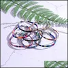 Łańcuch link bohemian kostki dla mężczyzn i kobiet 2PC/Set ręcznie robiony linowa przyjaźń plaż Barefoot Bransoletka na łańcuchu nóg 2942 Q2 DRO DHH7W