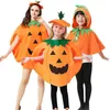 Decorazione per feste Costume da zucca per feste di Halloween Costume cosplay per adulti con cappello Tessuto non tessuto aggiornato Leggero e facile da indossare e prendere 220915