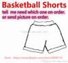 Nouveau Basketball JalenGreen JabariSmithJr. TariEason Short classique JustDon avec poche Hip Pop Pant Zipper Sweatpants Short