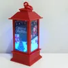 Christmas Decorations Wind Lantern Led Electronic Candle Light Santa Snowman Merry Chrismas Decor For Home Xmas Tree Noel Kids Gifts