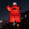 free ship outdoor games & activities 12m 40ft High Giant Inflatable Santa Claus Old Father Christmas with white light