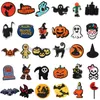 إكسسوارات أجزاء الأحذية L Halloween Horror Skl Charms for Clog Scary Bracelet Wristband Kids Girl Boys Adts Men Women Party Shoescharm