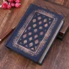 Notepads Retro Vintage Journal Diaryboor Leather Blank Hard Cover Cover Paper Paper Stationery Gift 220914