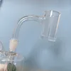 Full Weld 25mm Large Quartz Banger Smoking Oil Burner Bowl With 10mm 14mm Male Female Nail Joint For Glass Water Bong Pipe Bubbler Rig