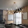 Lampy wiszącego Postmodernistyczny żyrandol oddział kontraktowy Jadalnia Villa Art Personality Projektant między próbką Nordic Living Lampa