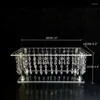 Party Decoratie Imuwen Acryl Cake Stand Wedding Tabletop middelpunt Flower Rack Crystal Event Home IM907