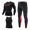 Herren-Trainingsanzüge, Laufbekleidungsset, Herren-Sportbekleidung, Basisschicht, Strumpfhosen, Weste, Sportbekleidung, Fitness-Trainingsanzug, schnell trocknend, Bodybuilding-Laufset 220914