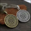 Charms 10st Retro Pirate Odin Rune Compass Charms h￤ngsmycken DIY f￶r halsband Ancient Sier and Bronze 1371 D3 Drop Delivery 202 Dhzy4