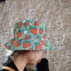 2021 Good quality strawberry baseball caps cotton cactus letter visor summer women sun hats outdoor adjustable fashion design cute Buck2544