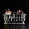 Party Decoratie Imuwen Acryl Cake Stand Wedding Tabletop middelpunt Flower Rack Crystal Event Home IM907