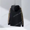 xinxinbuy Men designer Hoodies Paris France Reflective Tape sleeve Belt cotton women Black gray apricot M-2XL 268Z