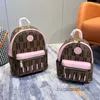 Mochila Masculina Mochilas Escolares Bolsas Femininas Mochila de Ombro Homem Mini Bolsa de Alta Qualidade para Meninos Meninas Sacos Cabeça de Lona Bolsa de Couro com Zíper Handb