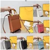 Сумки через плечо Дизайнер Sunshine Mini Tote Сумочка Женская ручная сумка Кошелек-клатч Crobody Totes Amber Double Handle Claic Letters Silver Hardwar