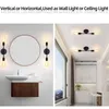 American Black Double head wall lamps Gold Aisle bedroom industrial wall light Simple Metal Sconce lamp bathroom mirror lights