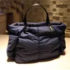 Boodschappentassen handtassen herfst winter dames tas tas schouder vrije tijd down tas diagonale ruimte watten van katoengevulde pak trendy 220909