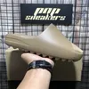 Designerskie sandały do biegania z pianki Klapki Klapki Graffiti Bone White Resert Sand MX Cream Clay Moon Grey Rubber Summer Beach Sneakers 36-46