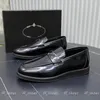 Men Dress Shoes Designer Casual Shoe Fashion Black Brown Luxury Mens Cowhide Genuine Leather Business Loafers Sneakers EUR38-EUR45