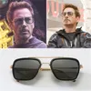 Party Masks Edith Glasses Cosplay Accessories Prop Fashion Woman Sunglasses Plane Mirror Iron Eyewear Man