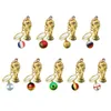 2022 Hercules Keychain WM Fußball Fußball Peripherie Land Flagge Keychains Fan Geschenkkollektion