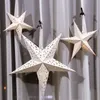 Kerstdecoraties Eid Mubarak Hollow Out Star Hangende hanger Ramadan Decor voor Home Islam Muslim Party Al Adha Kareem 220914