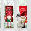 Christmas Decorations Door Hanging Banner Faceless Doll Merry Tree For Home Xmas Ornaments Pendant Navidad Noel 1pc 220914