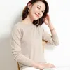 Camisetas de punto para mujer Suéter de mujer O-cuello Otoño Invierno Jersey básico Cálido Casual Mujer Jumpers Moda coreana Primavera Camisa de punto de fondo 220915