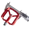 Cykelpedaler Ztto MTB Lager Aluminiumlegering Flat Pedal Bicycle Good Grip Lightweight 9 16 Big For Gravel Enduro Downhill JT01 2209230Z