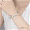 Bangle Hollow Bells Ball Bangles Justerbara armband f￶r kvinnor Fashion Holiday Gift Party Wedding Jewelry 5631 Q2 Drop Delivery 2021 DHGK0