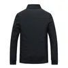 Jackets masculinos para roupas leves de mola leves de cor sólida trabalha fino respirável e tamanho s 220915