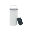 US Warehouse 16oz SubliMation Straight Tumblers Heat Press 4 i 1 Can Cooler with Tear Lock och Normal Lid251L