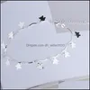 Anklets 여성을위한 새로운 925 스털링 슬리버 발목 팔찌 다리에 상감 지르콘 Anklets 성격 선물 527 T2 드롭 드 Dhu1W