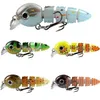 55cm 43g Multisection Hook Hard Baits Lures 8 Blood Slot Hooks 5 Colors Mixed Plastic Fishing Gear 5 Pieces Box F2995042695