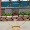 Party Decoration Wedding Round Stand Props Circular Hoop Arch Birthday Wrought Iron Mariage Decor Balloon Frame Moon